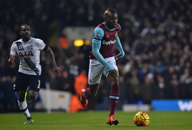 West Ham striker Diafra Sakho