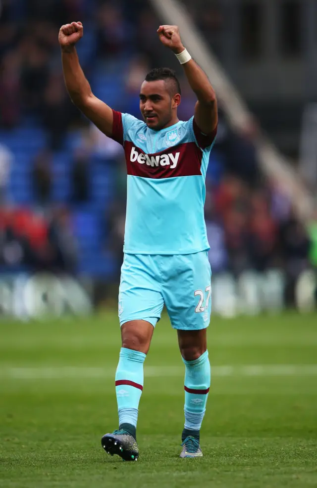 West Ham's Dimitri Payet