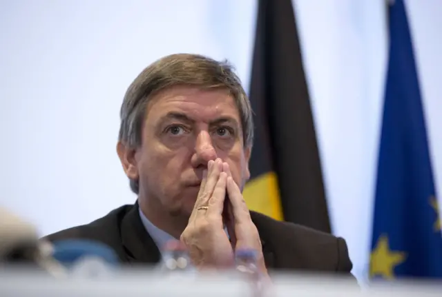 Belgium's Interior Minister Jan Jambon