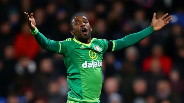 Jermain Defoe celebrates