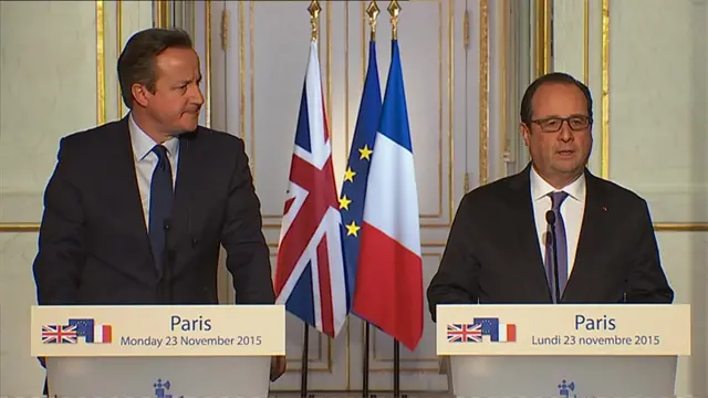 Cameron and Hollande