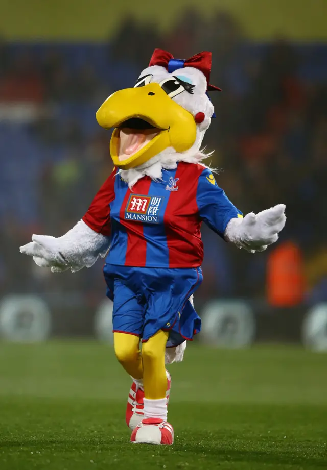 Alice the Eagle- the Crystal Palace mascot