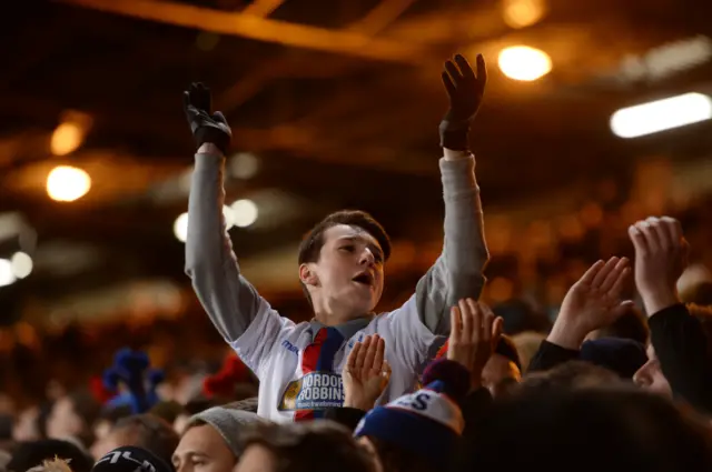 A Crystal Palace fan