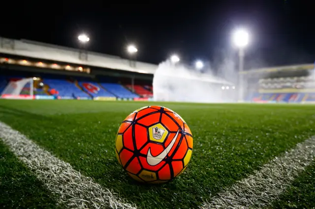 Selhurst Park ahead of tonight's game