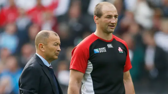 Eddie Jones and Steve Borthwick