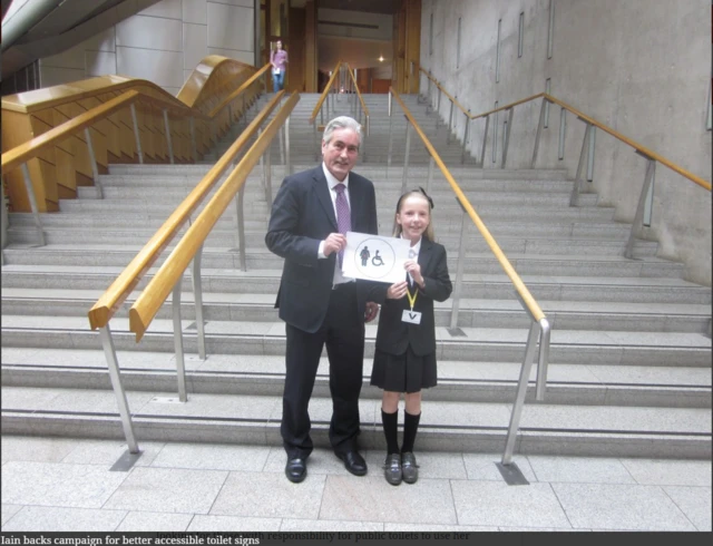 Iain Gray and Grace Warnock