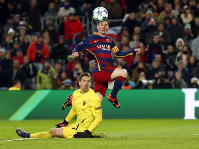 Roma goalkeeper Wojciech Szczesny