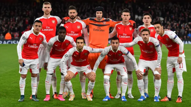 The Arsenal team