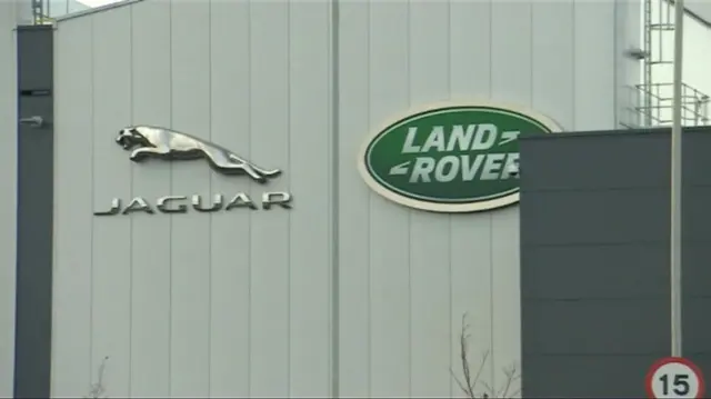 Jaguar Land Rover plant in Birmingham