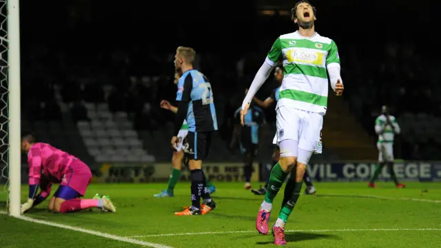 Ryan Bird of Yeovil Town