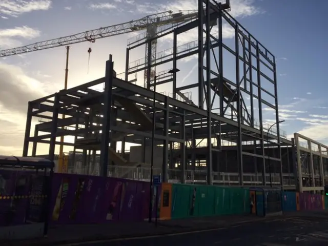 The new cinema on the Moor