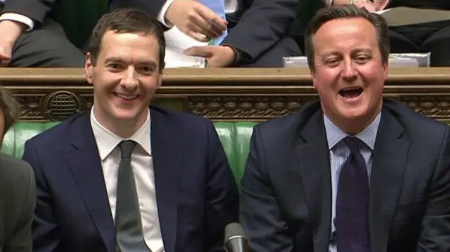 George Osborne and David Cameron