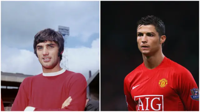 George Best and Ronaldo