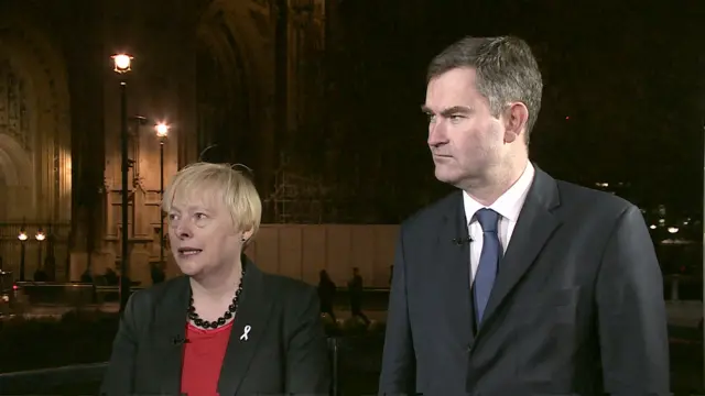 Angela Eagle and David Gauke