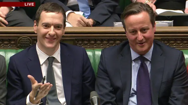 George Osborne and David Cameron