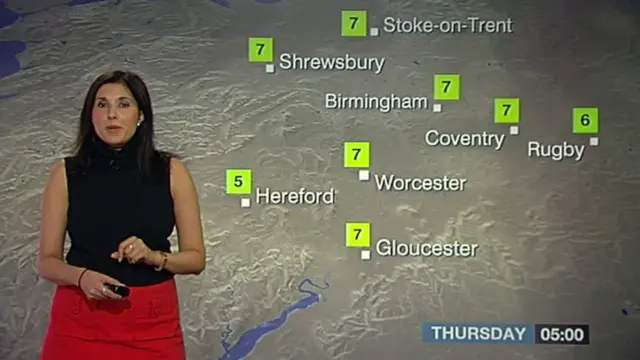 Shefali with the latest forecast