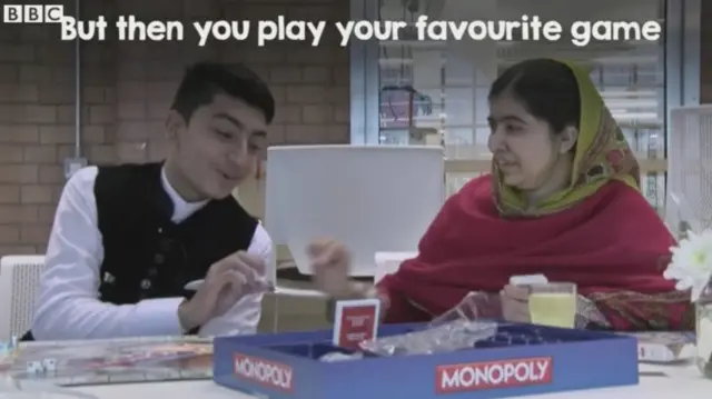 Malala meets Anwar Ullah