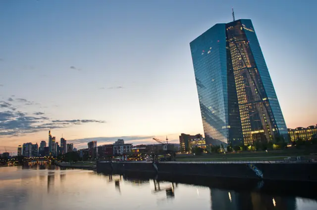 The building of the European Central Bank