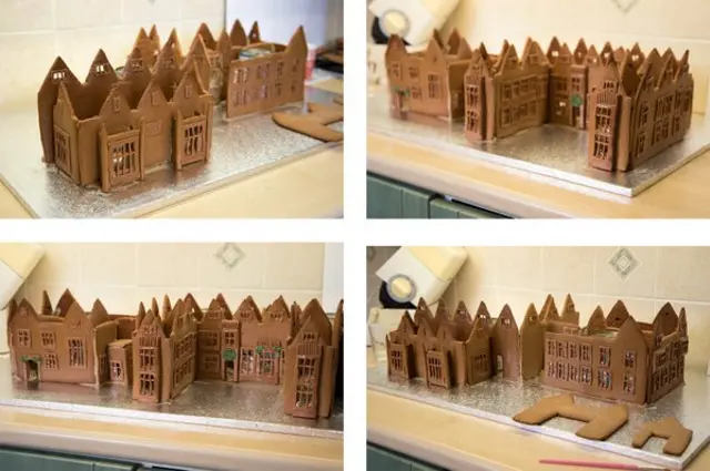 Charlecote Park in gingerbread