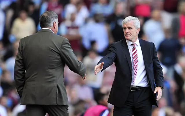 Sam Allardyce and Mark Hughes