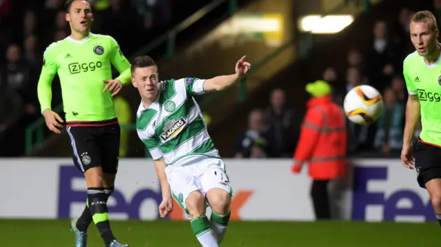 Callum McGregor scores for Celtic