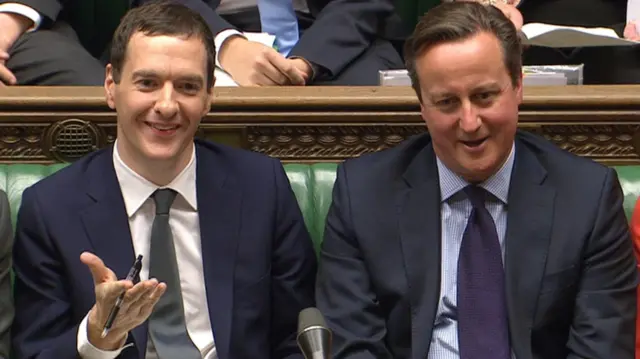 George Osborne and David Cameron