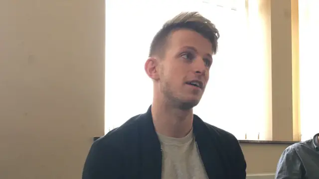 Rotherham United's latest signing Luke Hyam