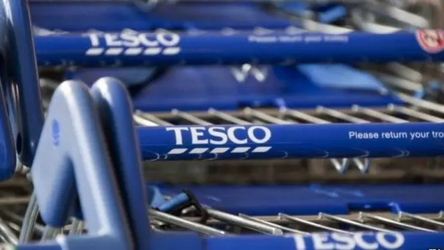 Tesco trollies