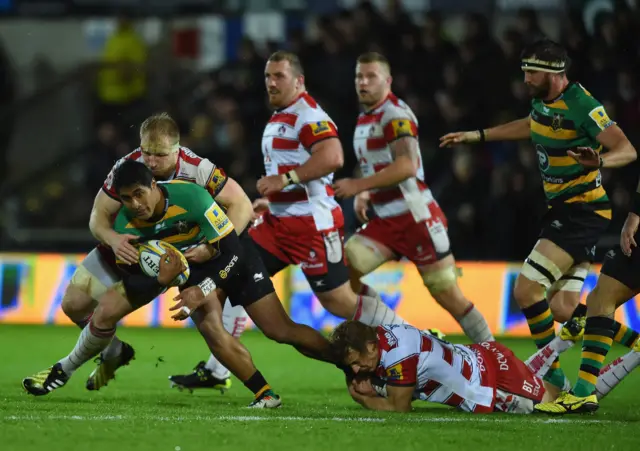 Northampton v Gloucester