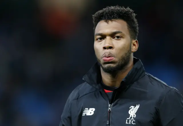 Liverpool striker Daniel Sturridge