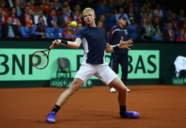 Kyle Edmund of Great Britain