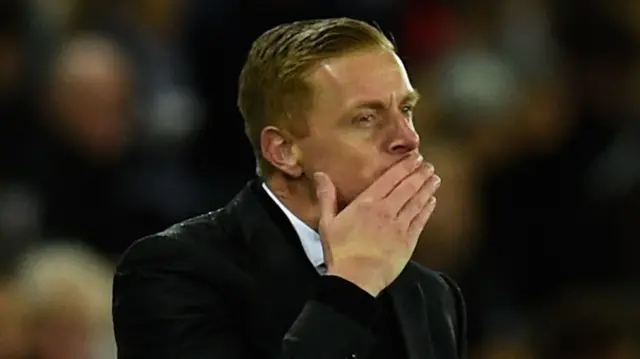 Swansea manager Garry Monk