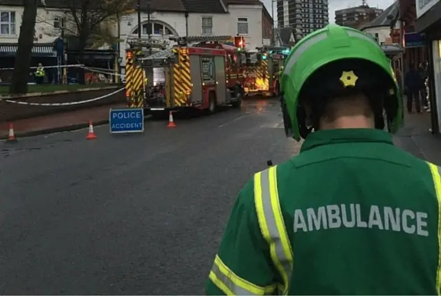 Walsall shop fire