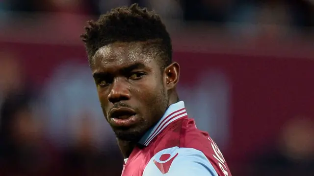 Aston Villa defender Micah Richards