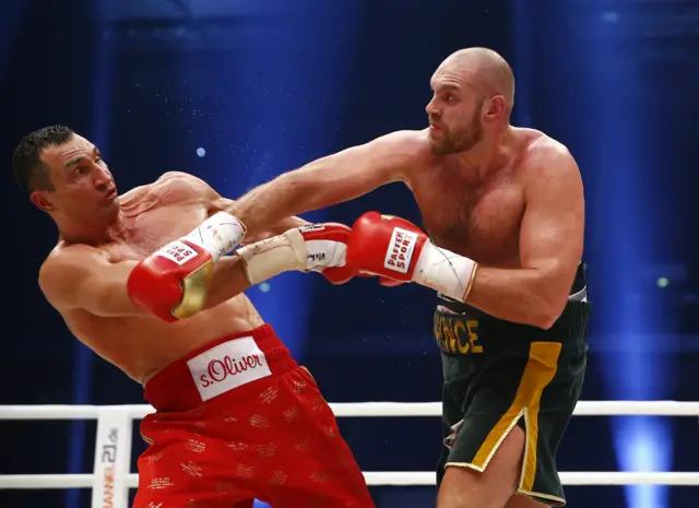 Tyson Fury punch