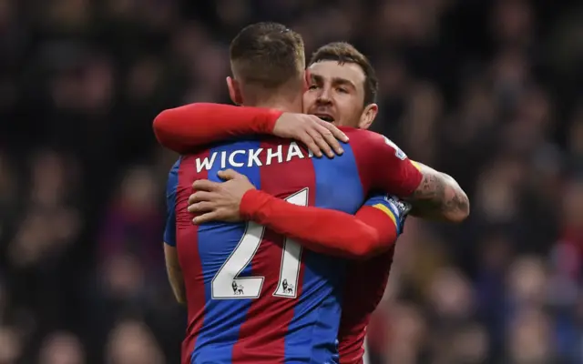 James McArthur celebrates