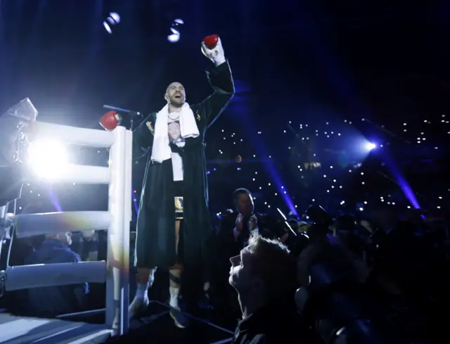 Tyson Fury entrance