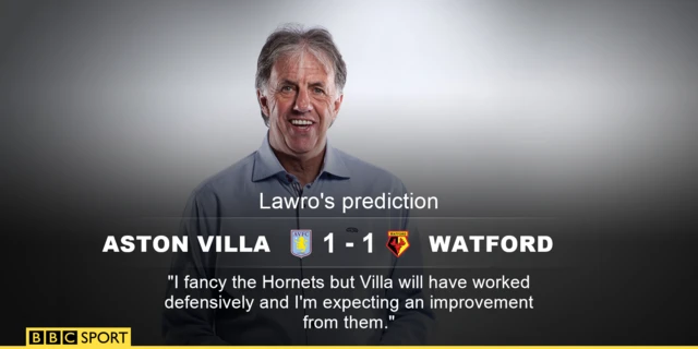 Lawro's prediction