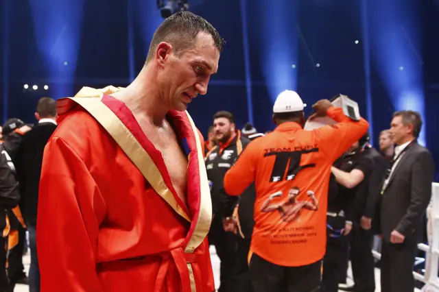 Klitschko reaction