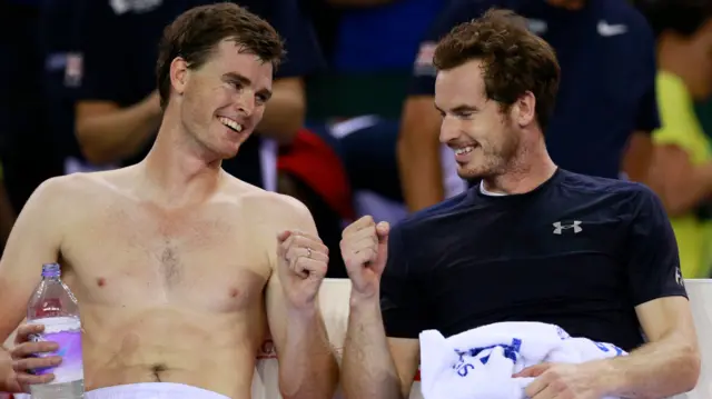 Jamie and Andy Murray