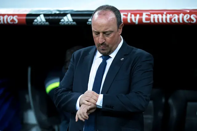 Real Madrid manager Rafael Benitez