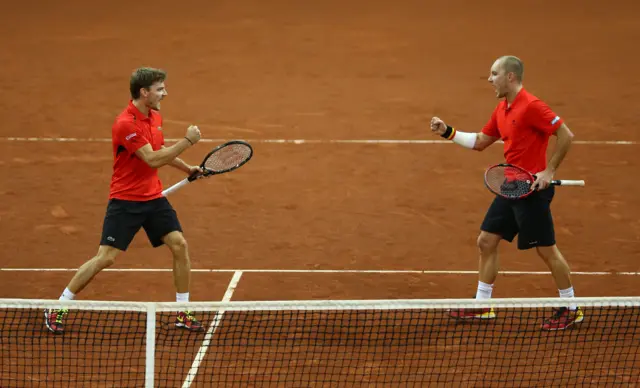 David Goffin and Steve Darcis