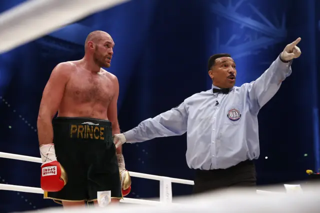 Fury deducted points