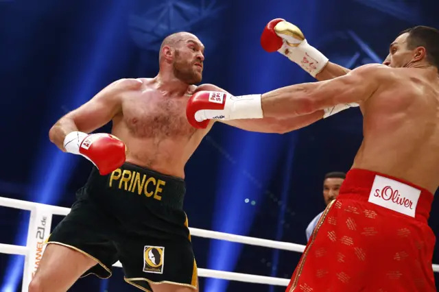 Tyson Fury punch