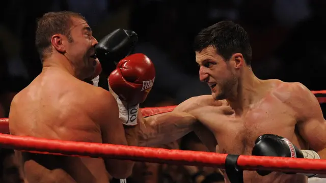 Lucian Bute and Carl Froch