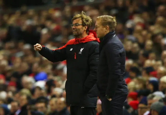 Jurgen Klopp and Garry Monk