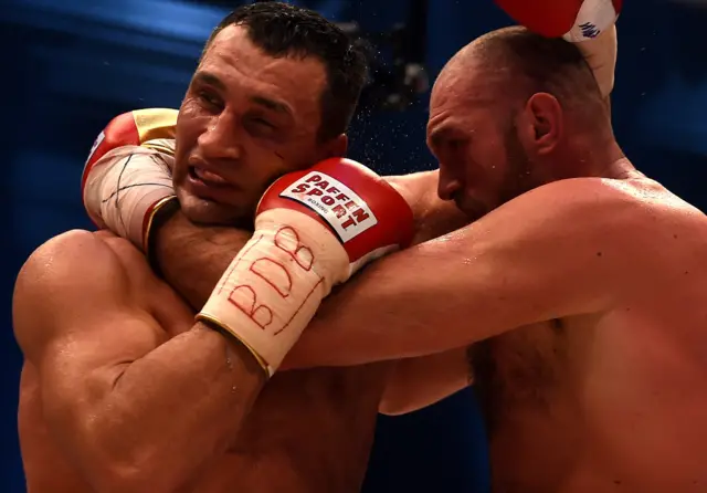 Klitschko v Fury