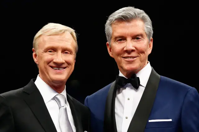 Jimmy Lennon and Michael Buffer