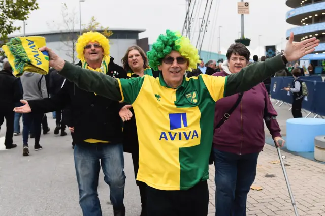 Norwich fans