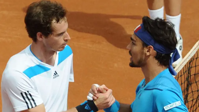 Murray and Fognini